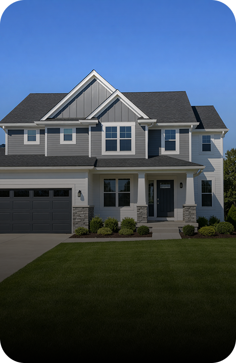 Interior and exterior painting project